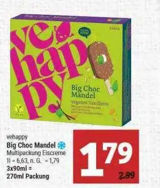 Marktkauf Vehappy big choc mandel Angebot