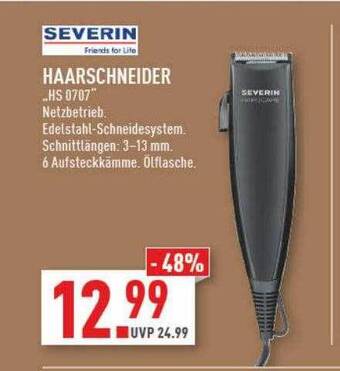 Marktkauf Severin haarschneider „hs 0707“ Angebot