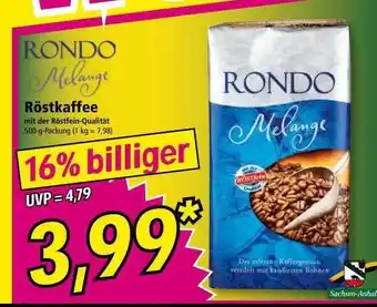 Norma Rondo melange röstkaffee Angebot