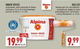 Marktkauf Alpina innen-weiss oder roller Angebot