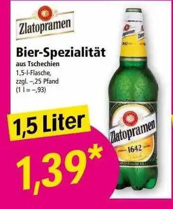 Norma Zlatopramen bier-spezialität Angebot