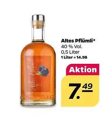 NETTO Altes pflümli Angebot