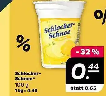 NETTO Schlecker-schnee Angebot