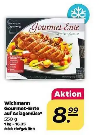 NETTO Wichmann gourmet-ente auf asiagemüse Angebot