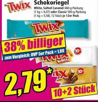 Norma Twix schokoriegel Angebot