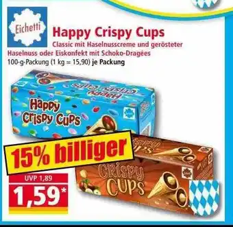 Norma Eichetti happy crispy cups Angebot