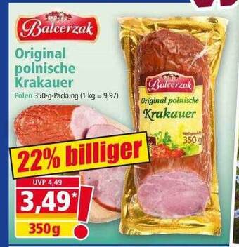 Norma Balcerzak original polnische krakauer Angebot