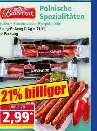 Norma Balcerzak polnische spezialitäten Angebot