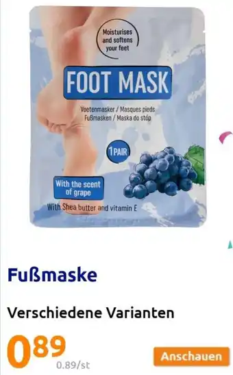 Action Fußmaske Angebot