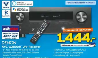 Euronics Denon AVC-X3800H AV-Receiver Angebot