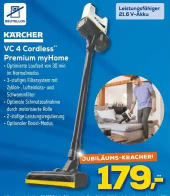 Euronics Kärcher VC 4 Cordless Premium myHome Angebot