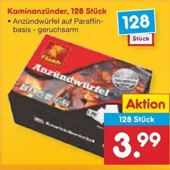 Netto Marken-Discount Flash Kaminanzunder, 128 st Angebot