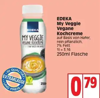 Edeka Edeka My Veggie Vegane Kochcreme 250 ml Flasche Angebot