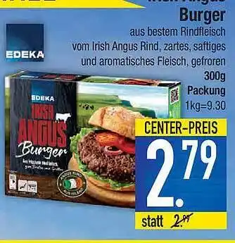 E-Center Burger aus bestem Rindfleisch Angebot