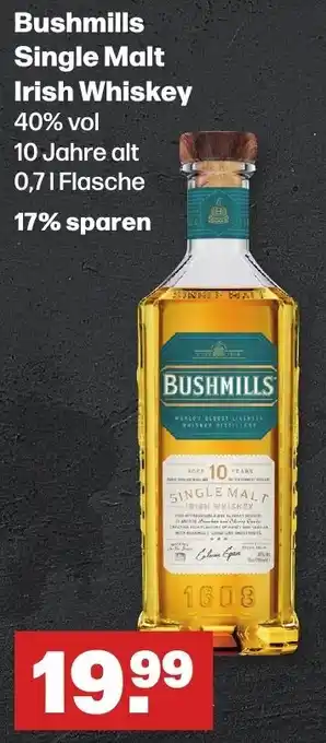 Handelshof Bushmills Single Malt Irish Whiskey 0,7 L Flasche Angebot