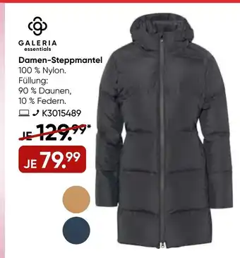 Galeria Galeria Essentials Damen-Steppmantel Angebot