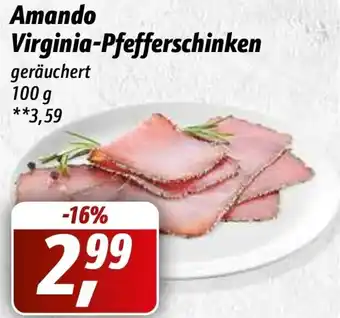 Simmel Amando Virginia Pfefferschinken 100 g Angebot