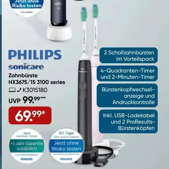 Galeria Philips Elektrische Zahnburste Sonicare 3100 Series | HX3675/15 Angebot