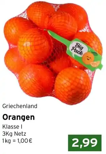 CAP Markt Orangen 3 kg Netz Angebot