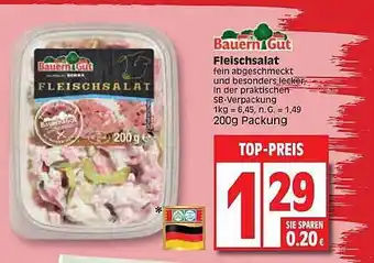 Edeka Bauerngut fleischsalat Angebot