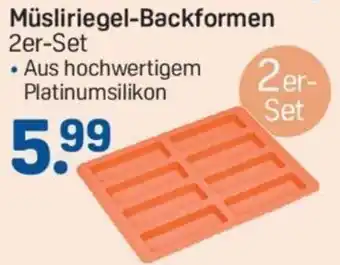 Rossmann Müsliriegel Backformen 2er Set Angebot