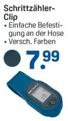 Rossmann Schrittzähler Clip Angebot