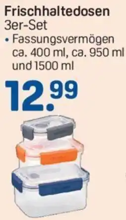 Rossmann Frischhaltedosen 3er Set Angebot