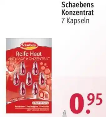 Rossmann Schaebens Konzentrat 7 Kapseln Angebot