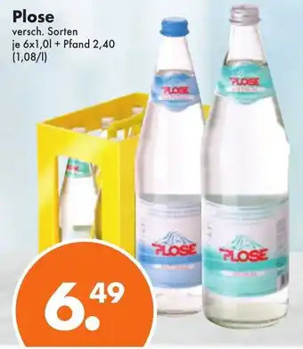 Trink und Spare Plose 6x1,0L Angebot