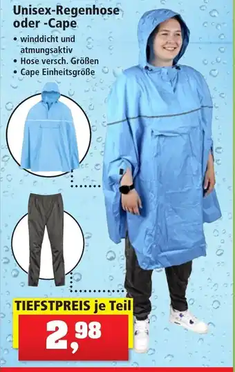 Thomas Philipps Unisex-Regenhose o. -Cape Angebot