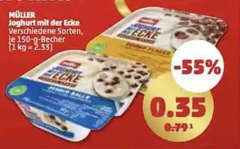 PENNY Muller Joghurt mit Der Ecke 150g Angebot