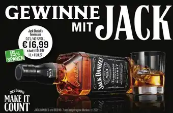 Getränkeland Jack Daniel's Tennessee 0,7L Angebot