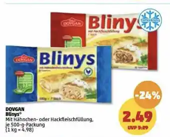 PENNY Dovgan Blinys 500 g Angebot