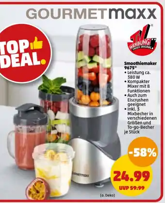 PENNY GOURMETMAXX Smoothiemaker 9675* Angebot