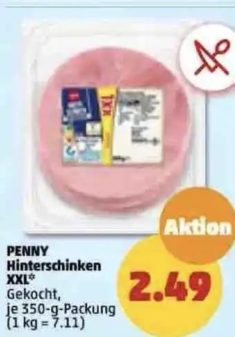 PENNY Penny Hinterschinken 350g Angebot