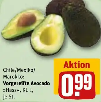 REWE Vorgereifte Avocado Angebot