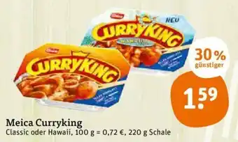 tegut Meica Curry King 220g Angebot