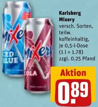 REWE Karlsberg Mixery 0,5 L Dose Angebot