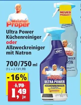 Thomas Philipps Meister Proper Kuchenreiniger o. Allzweckreiniger 700/750ml Angebot