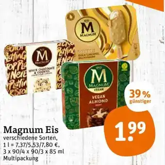 tegut Magnum Eis 3x90/4x90/3x/85ml Angebot