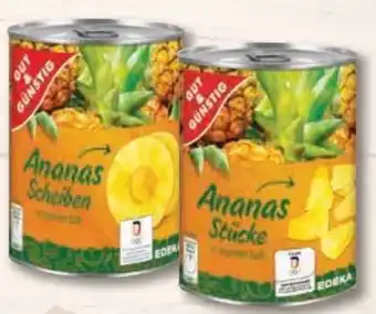 Edeka Frischemarkt Ananas stücke Angebot