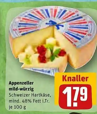 REWE Kaufpark Appenzeller mild-würzig Angebot