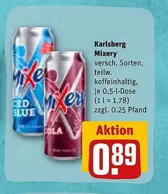 REWE Kaufpark Karlsberg mixery Angebot