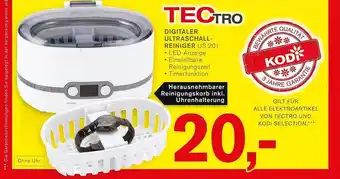 KODi Tectro digitaler ultraschall-reiniger us 201 Angebot