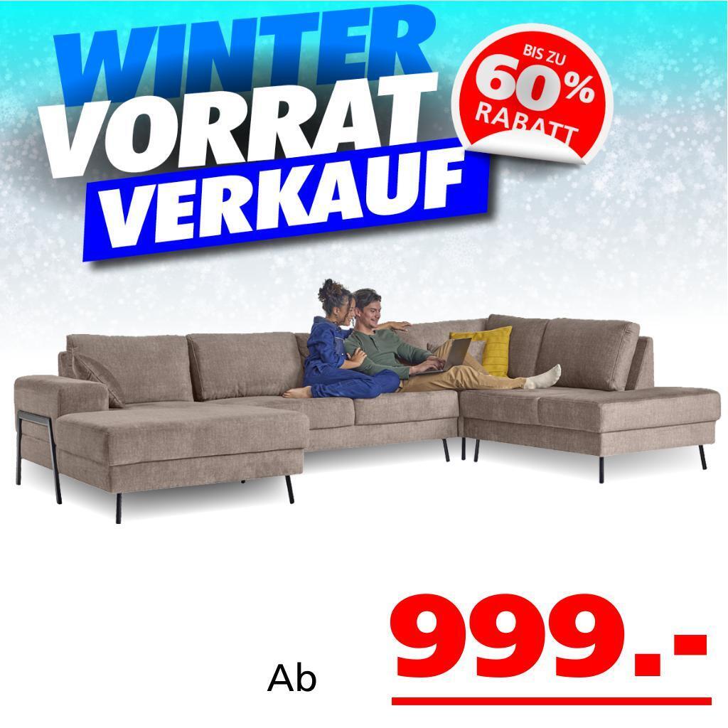 Seats and sofas porto wohnlandschaft Angebot bei Seats and Sofas