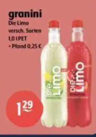 Getränke Hoffmann Granini Die Limo 1L Angebot