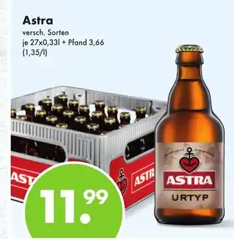 Trink und Spare Astra 27*330ml Angebot