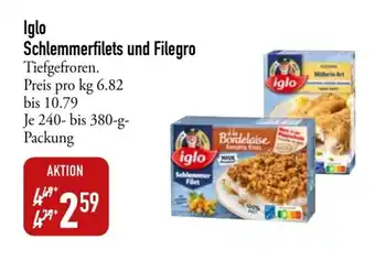 Galeria Markthalle iglo Schlemmerfilet o. Filegro 240-380g Angebot