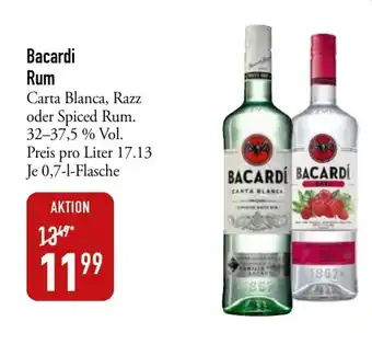 Galeria Markthalle Bacardi Rum 700ml Angebot