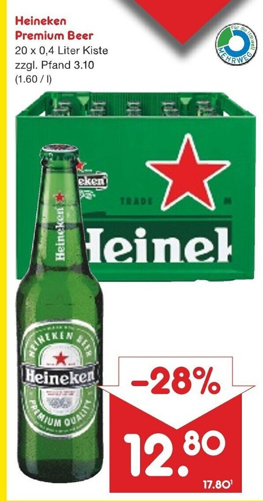 Verwunderlich Heineken Angebot Netto Fotos